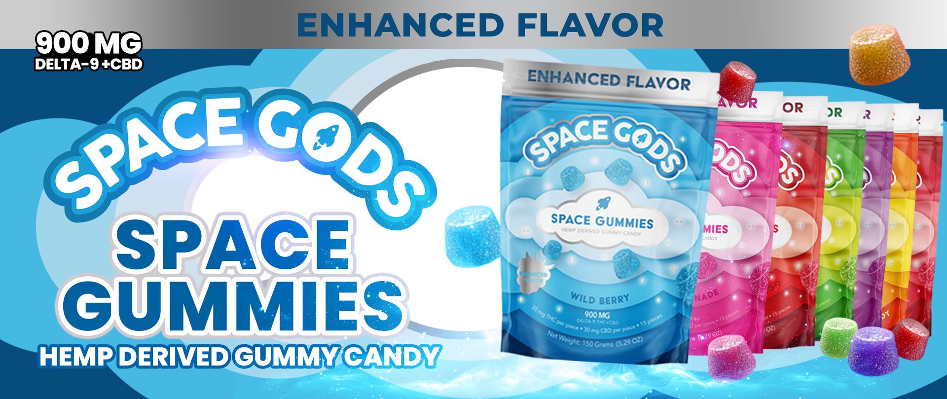 Space Gods Mega Dose Gummies